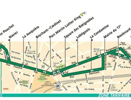 Appartamento Luminous 20m² District Of Batignolles