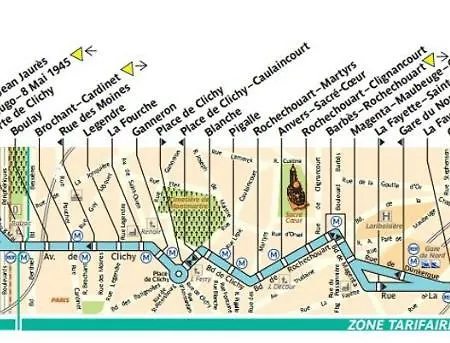 Luminous 20m² District Of Batignolles * Parigi